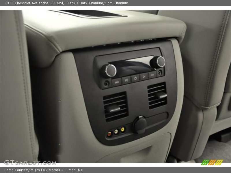 Black / Dark Titanium/Light Titanium 2012 Chevrolet Avalanche LTZ 4x4