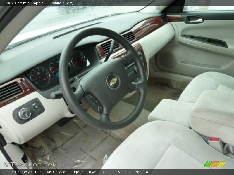 Gray Interior - 2007 Impala LT 