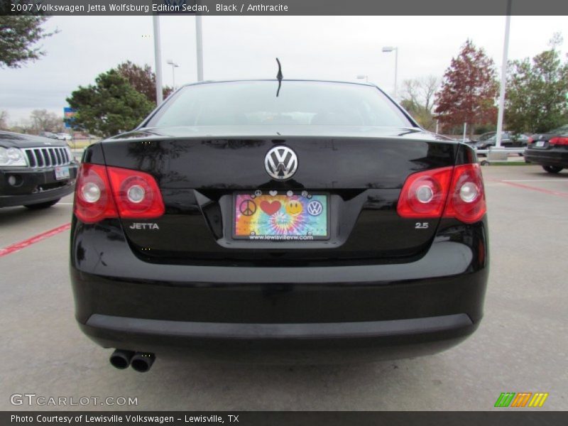Black / Anthracite 2007 Volkswagen Jetta Wolfsburg Edition Sedan