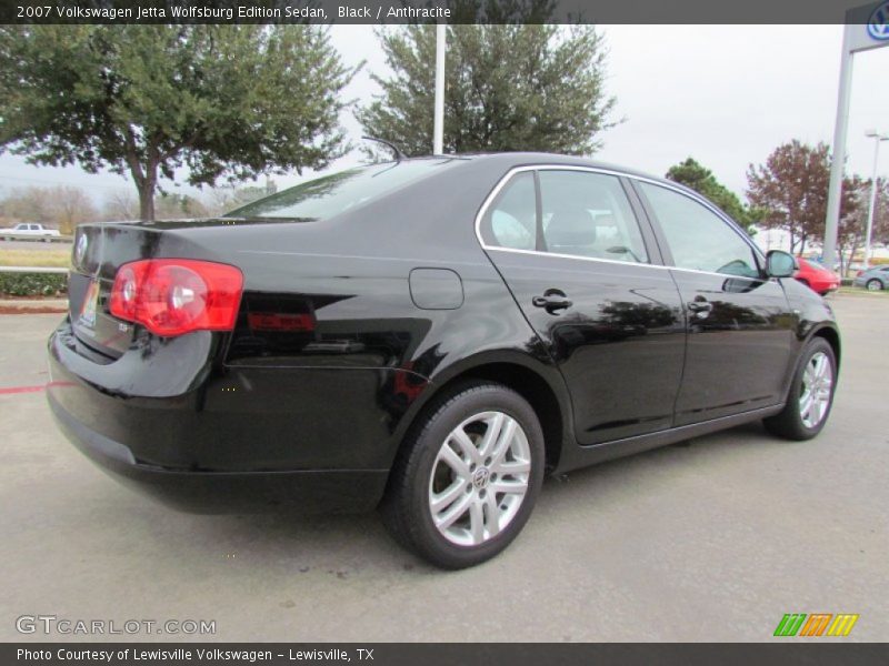 Black / Anthracite 2007 Volkswagen Jetta Wolfsburg Edition Sedan