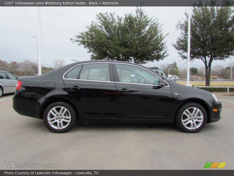 Black / Anthracite 2007 Volkswagen Jetta Wolfsburg Edition Sedan