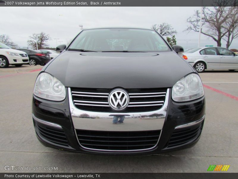 Black / Anthracite 2007 Volkswagen Jetta Wolfsburg Edition Sedan