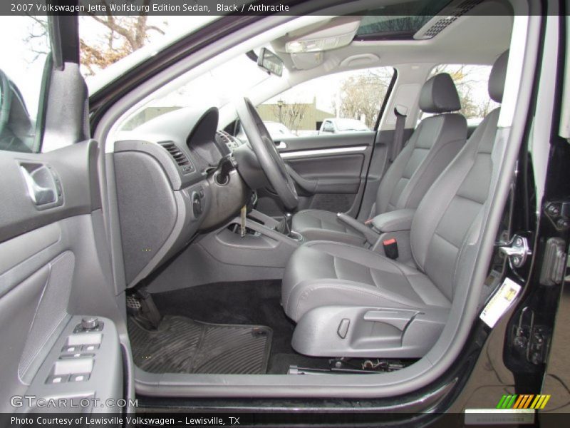 Black / Anthracite 2007 Volkswagen Jetta Wolfsburg Edition Sedan