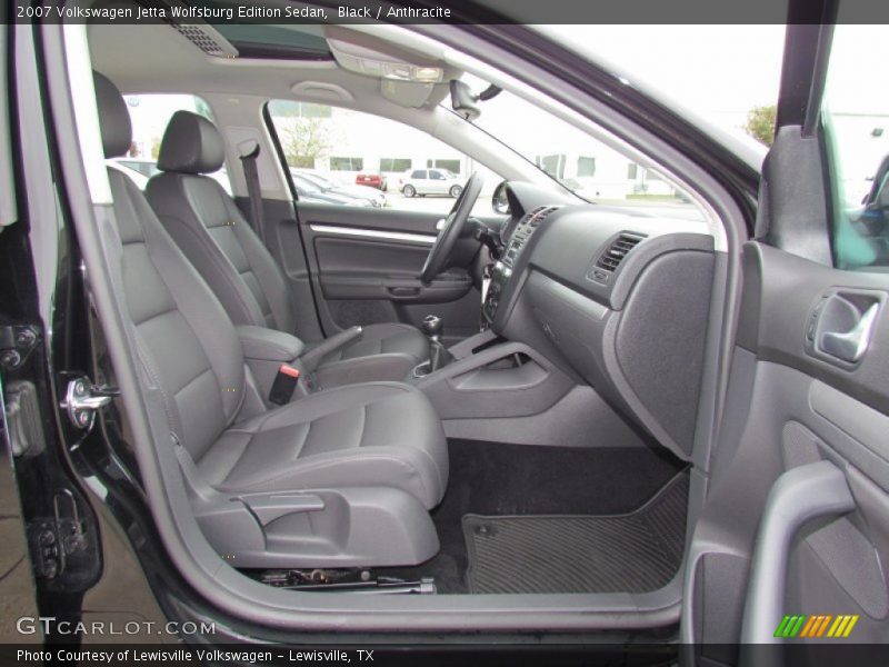 Black / Anthracite 2007 Volkswagen Jetta Wolfsburg Edition Sedan