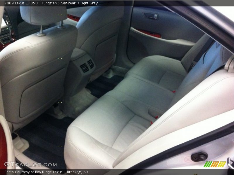 Tungsten Silver Pearl / Light Gray 2009 Lexus ES 350