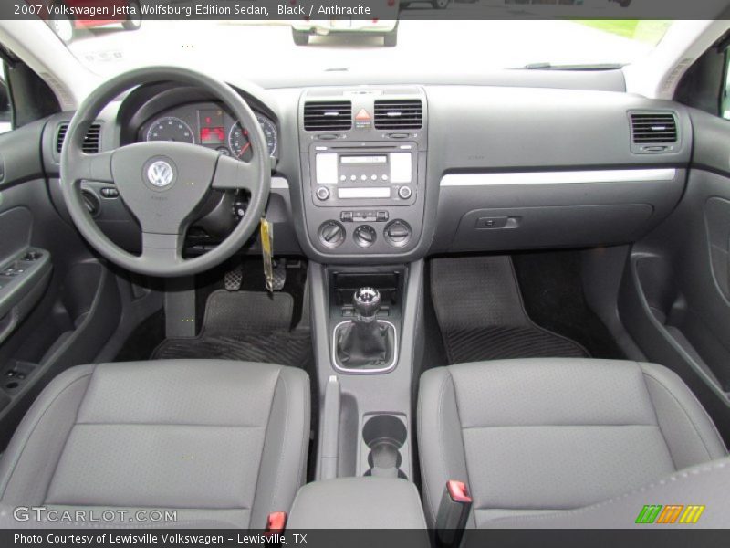 Black / Anthracite 2007 Volkswagen Jetta Wolfsburg Edition Sedan