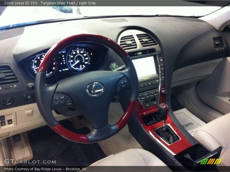 Tungsten Silver Pearl / Light Gray 2009 Lexus ES 350