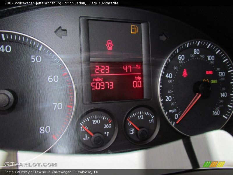 Black / Anthracite 2007 Volkswagen Jetta Wolfsburg Edition Sedan