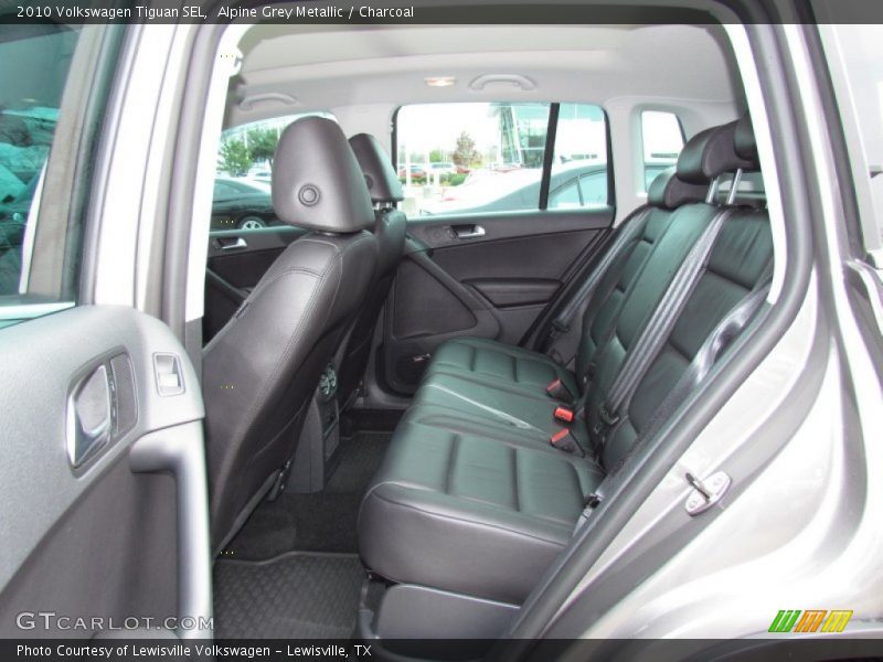 Alpine Grey Metallic / Charcoal 2010 Volkswagen Tiguan SEL
