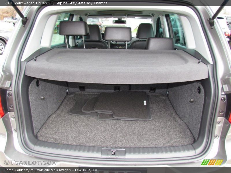 Alpine Grey Metallic / Charcoal 2010 Volkswagen Tiguan SEL