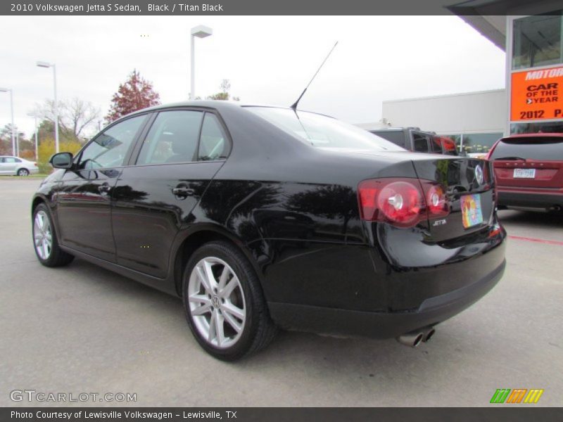Black / Titan Black 2010 Volkswagen Jetta S Sedan