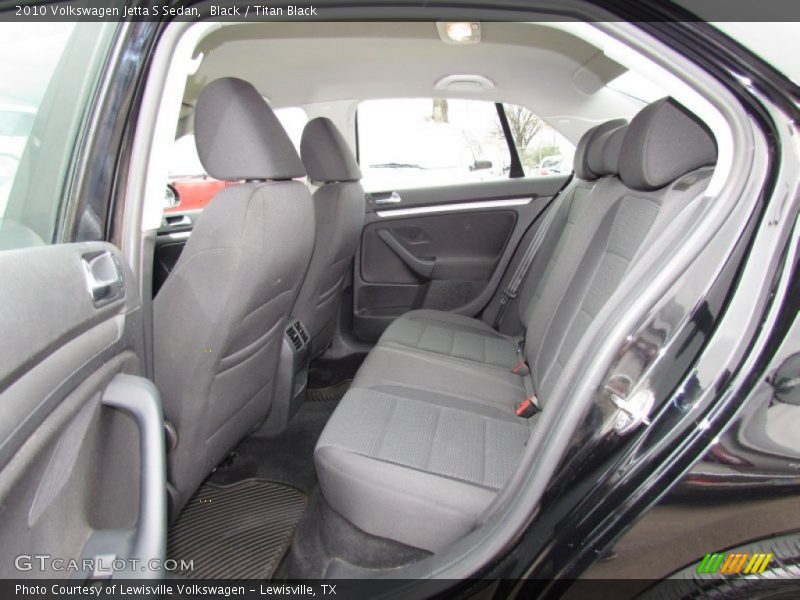 Black / Titan Black 2010 Volkswagen Jetta S Sedan