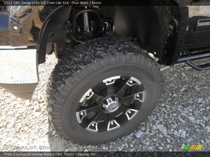 Custom Wheels of 2012 Sierra 1500 SLE Crew Cab 4x4