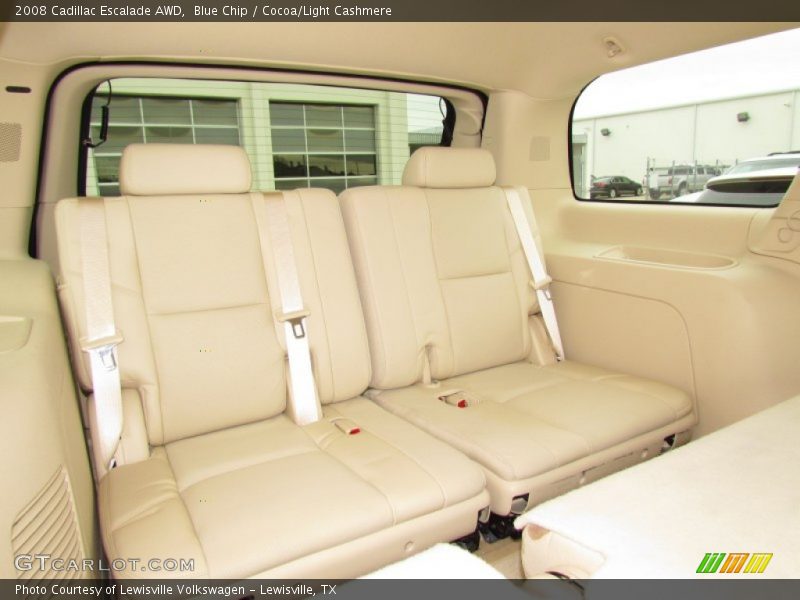 Blue Chip / Cocoa/Light Cashmere 2008 Cadillac Escalade AWD