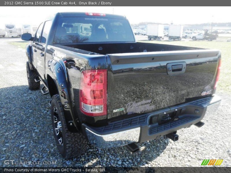 Onyx Black / Ebony 2012 GMC Sierra 1500 SLE Crew Cab 4x4