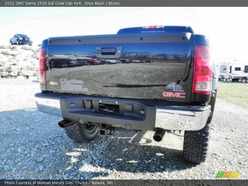 Onyx Black / Ebony 2012 GMC Sierra 1500 SLE Crew Cab 4x4