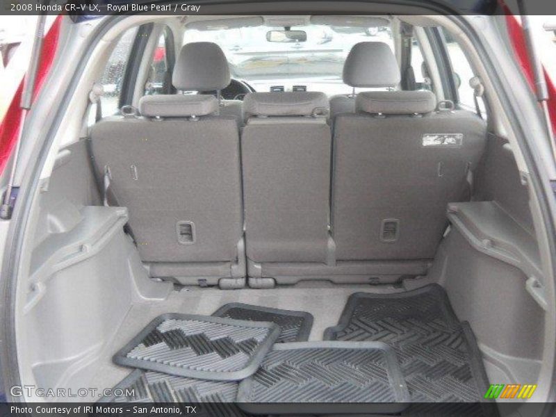 Royal Blue Pearl / Gray 2008 Honda CR-V LX