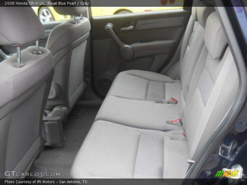 Royal Blue Pearl / Gray 2008 Honda CR-V LX