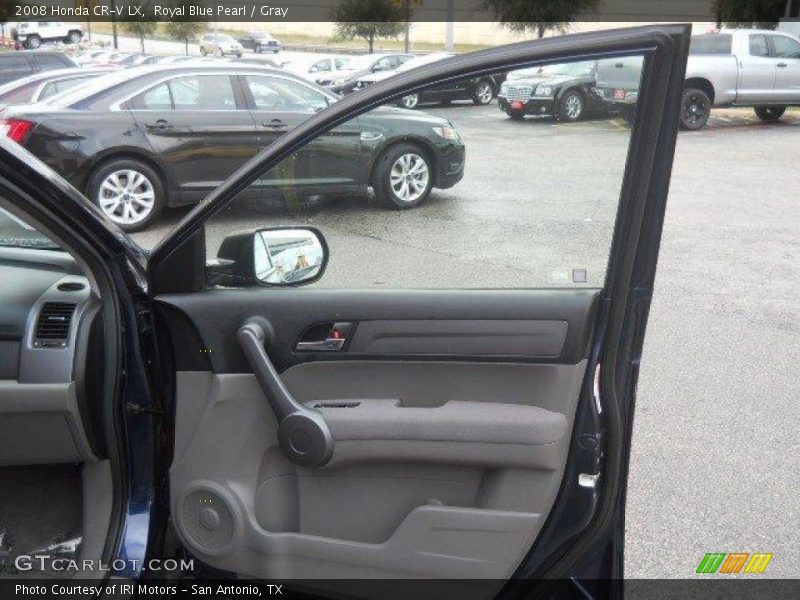 Royal Blue Pearl / Gray 2008 Honda CR-V LX