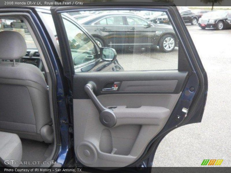 Royal Blue Pearl / Gray 2008 Honda CR-V LX