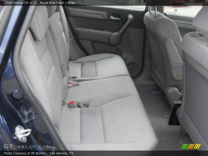 Royal Blue Pearl / Gray 2008 Honda CR-V LX