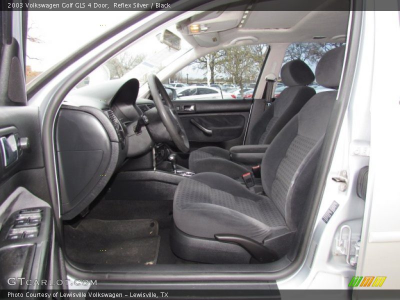  2003 Golf GLS 4 Door Black Interior