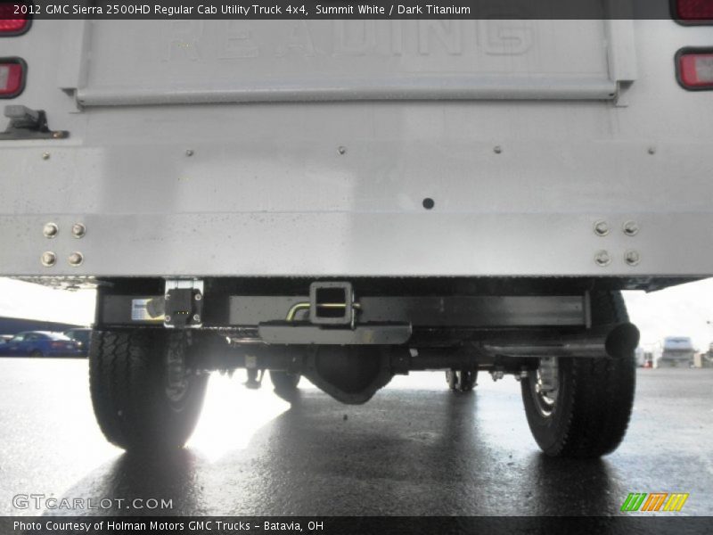 Summit White / Dark Titanium 2012 GMC Sierra 2500HD Regular Cab Utility Truck 4x4