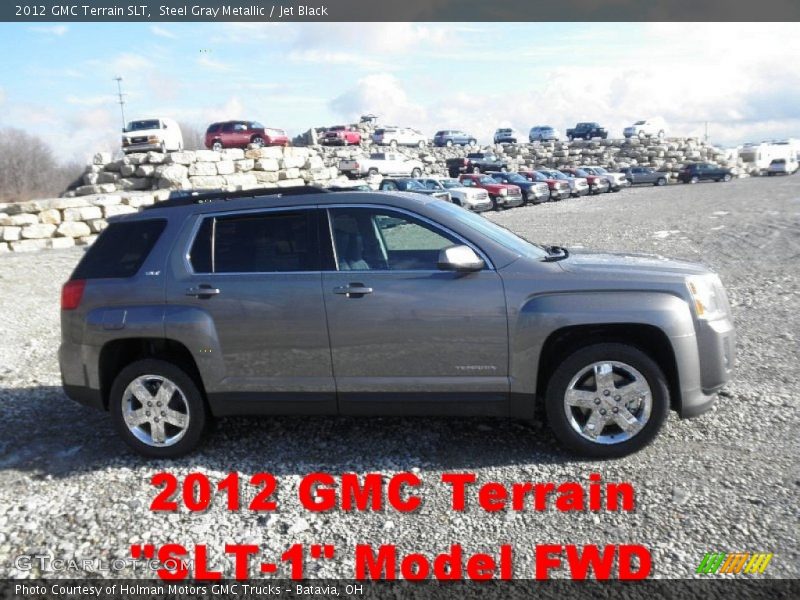 Steel Gray Metallic / Jet Black 2012 GMC Terrain SLT