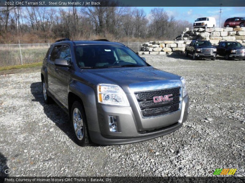 Steel Gray Metallic / Jet Black 2012 GMC Terrain SLT