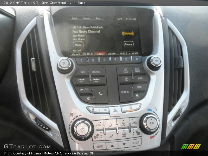 Steel Gray Metallic / Jet Black 2012 GMC Terrain SLT