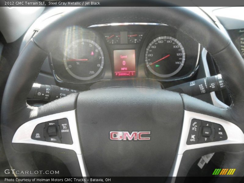 Steel Gray Metallic / Jet Black 2012 GMC Terrain SLT