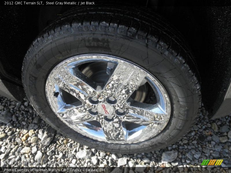 Steel Gray Metallic / Jet Black 2012 GMC Terrain SLT