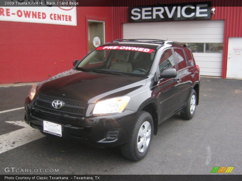Black / Sand Beige 2009 Toyota RAV4 I4