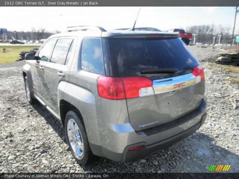 Steel Gray Metallic / Jet Black 2012 GMC Terrain SLT