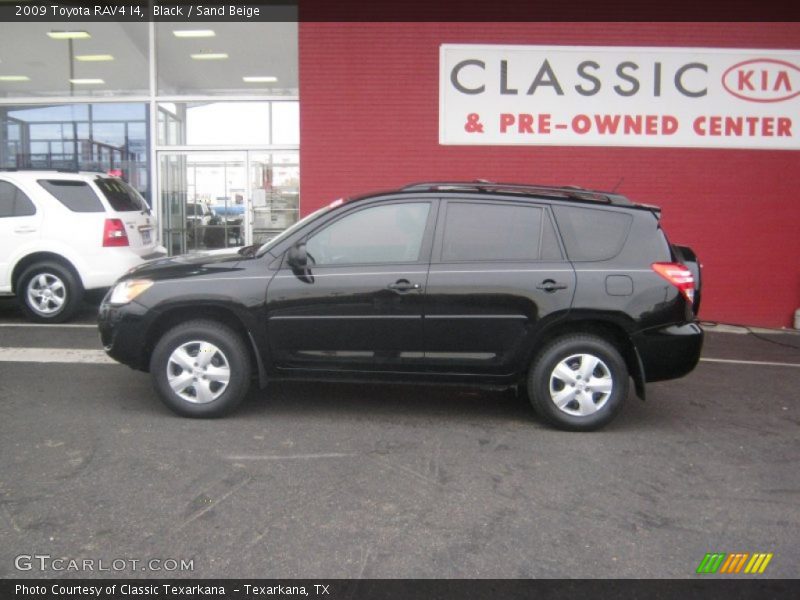 Black / Sand Beige 2009 Toyota RAV4 I4