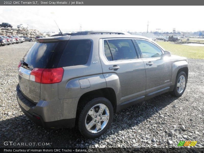 Steel Gray Metallic / Jet Black 2012 GMC Terrain SLT