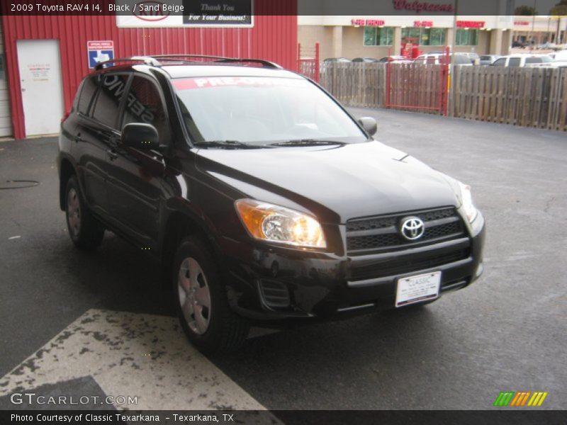 Black / Sand Beige 2009 Toyota RAV4 I4