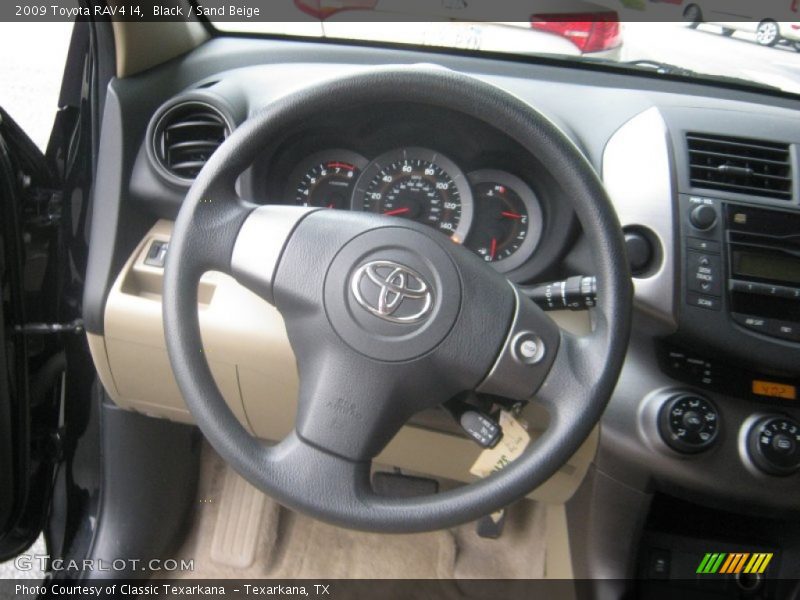 Black / Sand Beige 2009 Toyota RAV4 I4
