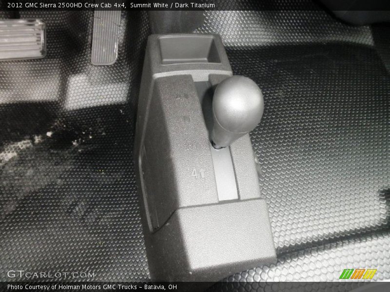 Summit White / Dark Titanium 2012 GMC Sierra 2500HD Crew Cab 4x4