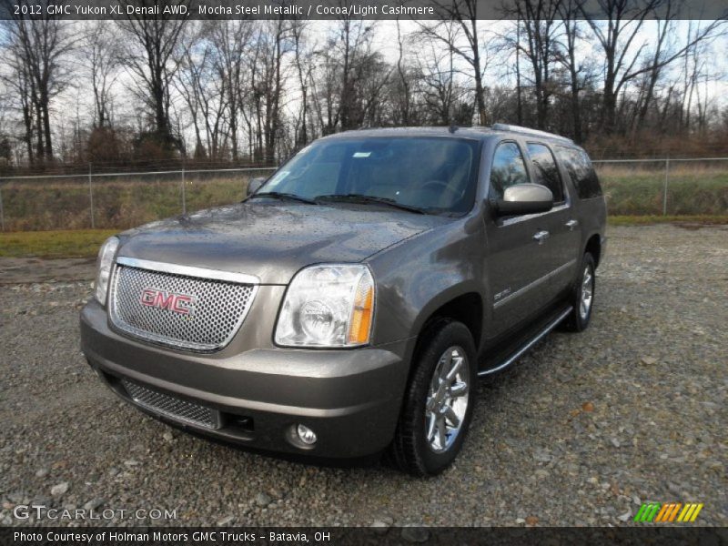 Mocha Steel Metallic / Cocoa/Light Cashmere 2012 GMC Yukon XL Denali AWD