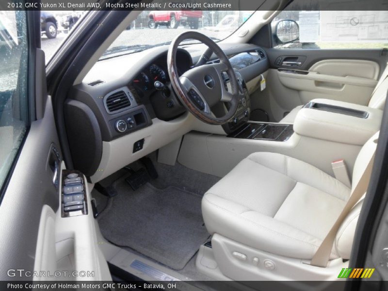 Mocha Steel Metallic / Cocoa/Light Cashmere 2012 GMC Yukon XL Denali AWD