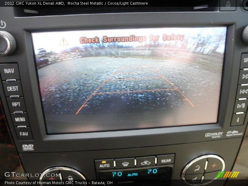Mocha Steel Metallic / Cocoa/Light Cashmere 2012 GMC Yukon XL Denali AWD