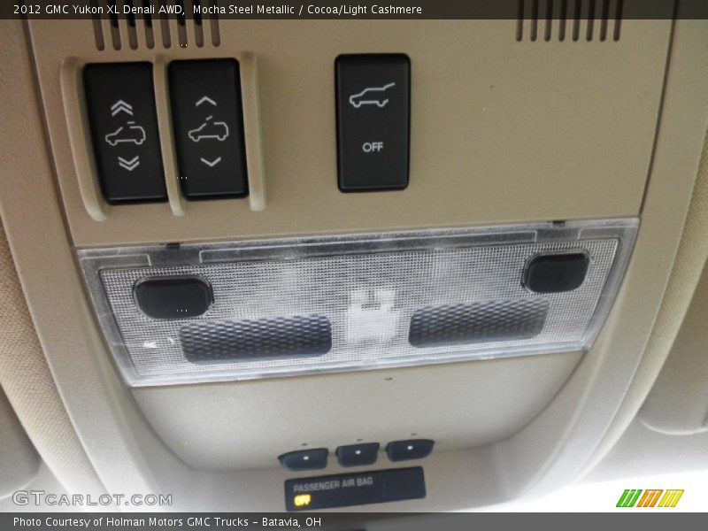 Mocha Steel Metallic / Cocoa/Light Cashmere 2012 GMC Yukon XL Denali AWD