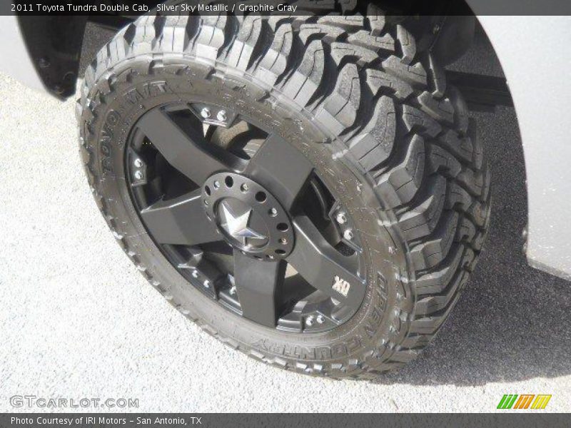 Silver Sky Metallic / Graphite Gray 2011 Toyota Tundra Double Cab