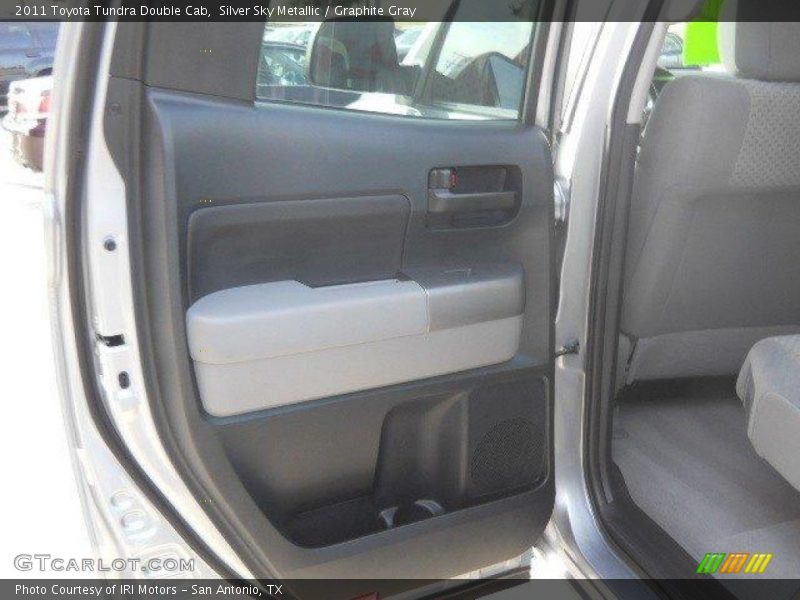 Silver Sky Metallic / Graphite Gray 2011 Toyota Tundra Double Cab