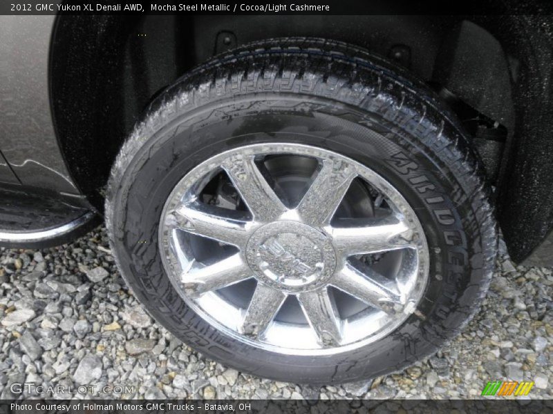 Mocha Steel Metallic / Cocoa/Light Cashmere 2012 GMC Yukon XL Denali AWD