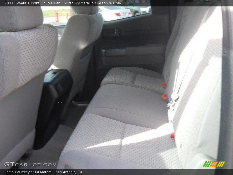 Silver Sky Metallic / Graphite Gray 2011 Toyota Tundra Double Cab
