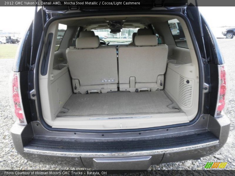 Mocha Steel Metallic / Cocoa/Light Cashmere 2012 GMC Yukon XL Denali AWD