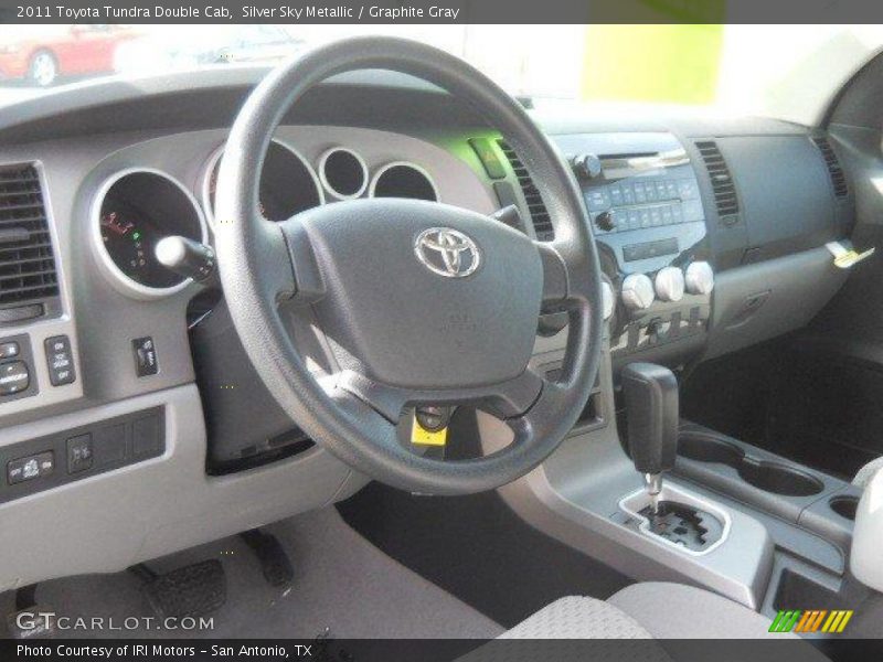 Silver Sky Metallic / Graphite Gray 2011 Toyota Tundra Double Cab