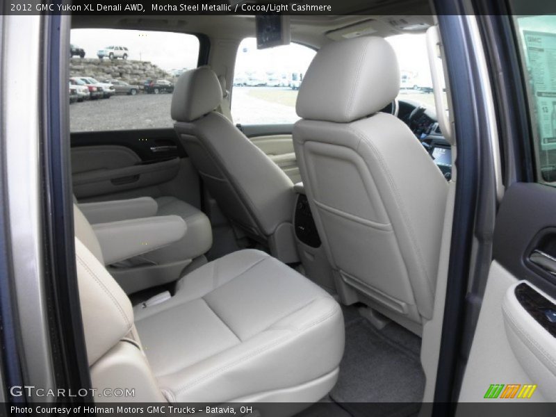 Mocha Steel Metallic / Cocoa/Light Cashmere 2012 GMC Yukon XL Denali AWD